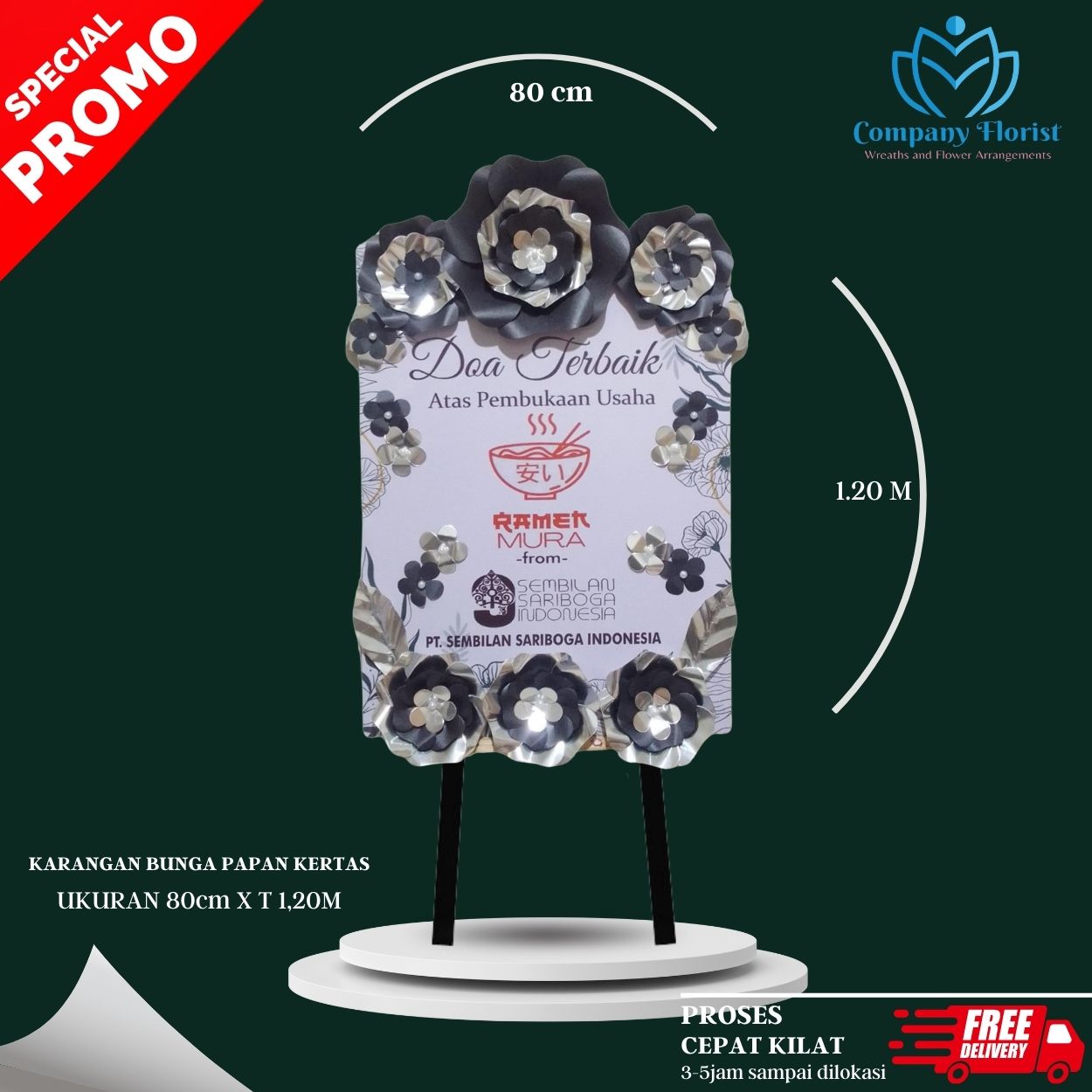 Toko Papan Bunga Kertas Bogor Terdekat – Company Florist